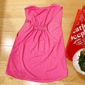 Lululemon Hot Pink Work Out Sleeveless Top